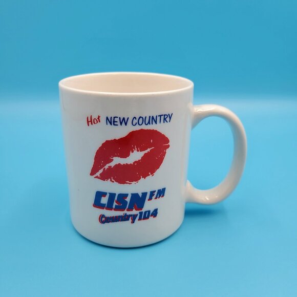 Vintage CISN Country 103.9 FM Radio Edmonton Alberta Canada Mug Cup Coffee Tea - Picture 4 of 16